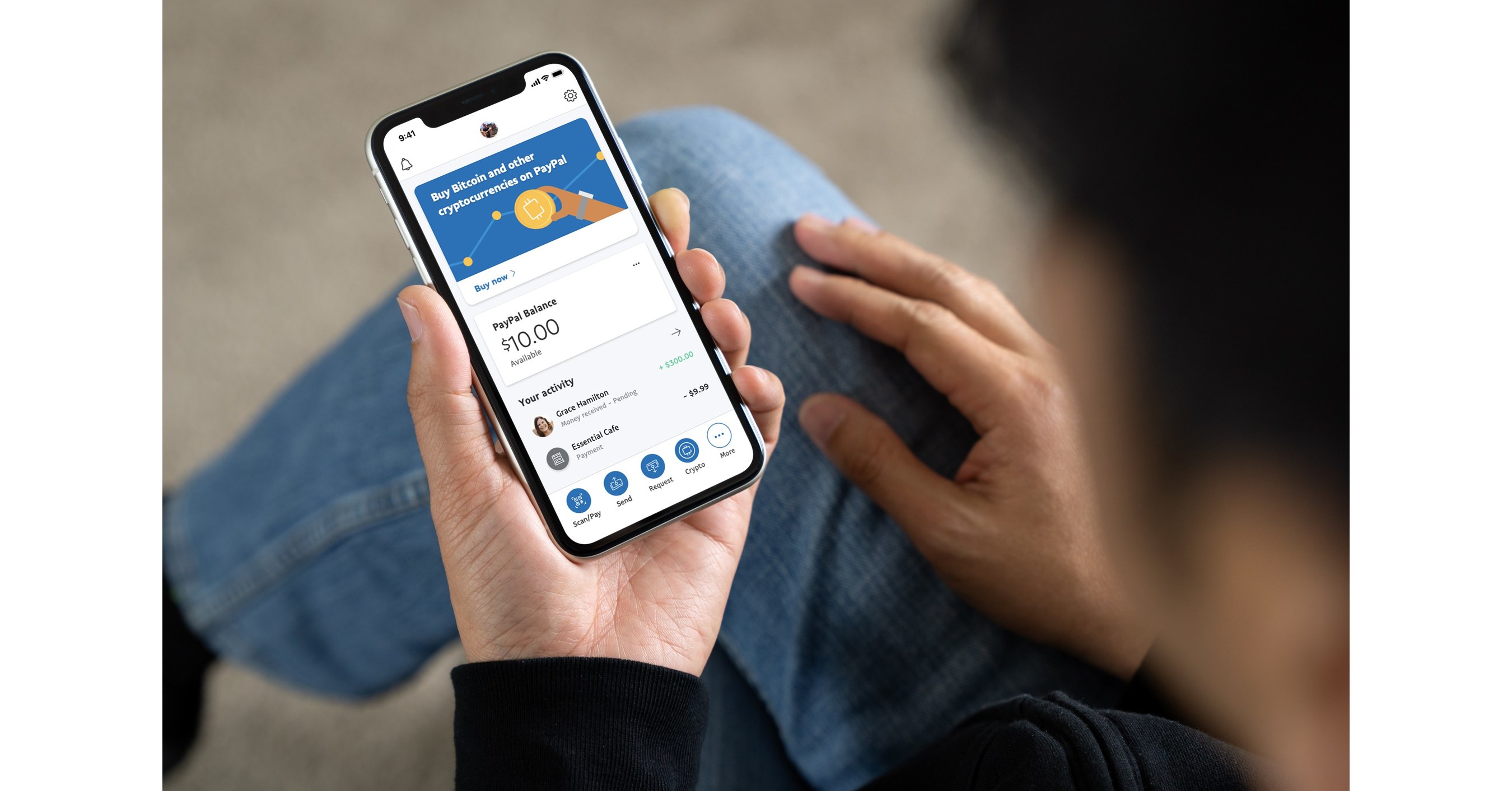 Press Release: PayPal Launches New Service Enabling Users to Buy, Hold and  Sell Cryptocurrency - Oct 21, 2020