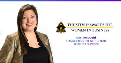 Dalton Dorné Wins 2020 Stevie Award for Women in Business