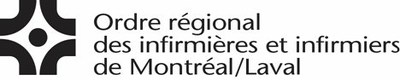 Logo de l'Ordre rgional des infirmires et infirmiers de Montral/Laval (Groupe CNW/Ordre des infirmires et infirmiers du Qubec)