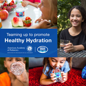 Nestlé Waters North America and the American Academy of Pediatrics (AAP) Team Up to Promote Health Benefits of Kids Drinking More Water