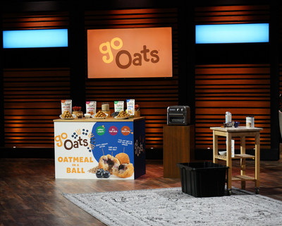 GoOats™ recently announced it pitched its signature oatmeal-in-a-ball snack food on the popular American business reality TV show, “Shark Tank.”