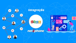 Net2phone lança integração com plataforma Zoho CRM