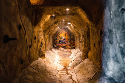 Although the owner did not take advantage of the property’s ability to support vineyards, he did create a subterranean “wine grotto” and tasting room. The grotto is accessible via a “secret” door and includes in-wall lighting and storage for 100 select bottles. Learn more at OregonLuxuryAuction.com.