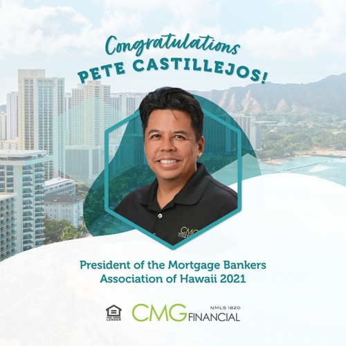 Pete Castillejos named President of the Mortgage Bankers Association of Hawaii