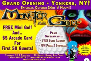 Mini Golf, Monsters, Music and Fun Rolls into Ridge Hill in Yonkers, NY - Now Open