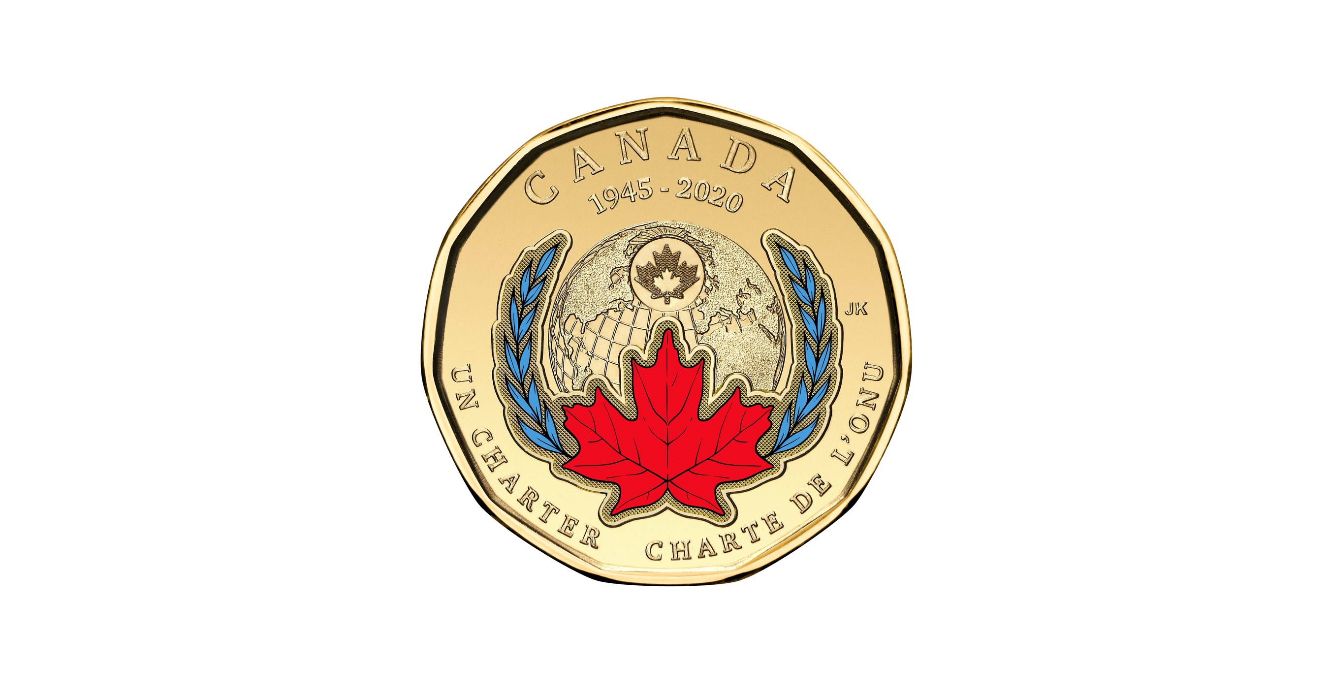 Canada's New $1 Coin Has A Splash Of Colour & The Loonie Honours The 'Queen  Of The Hurricanes' - Narcity