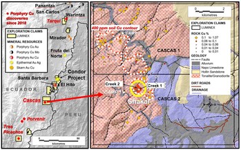 Figure 1. Regional location map and simplified geology. (CNW Group/Luminex Resources Corp.)