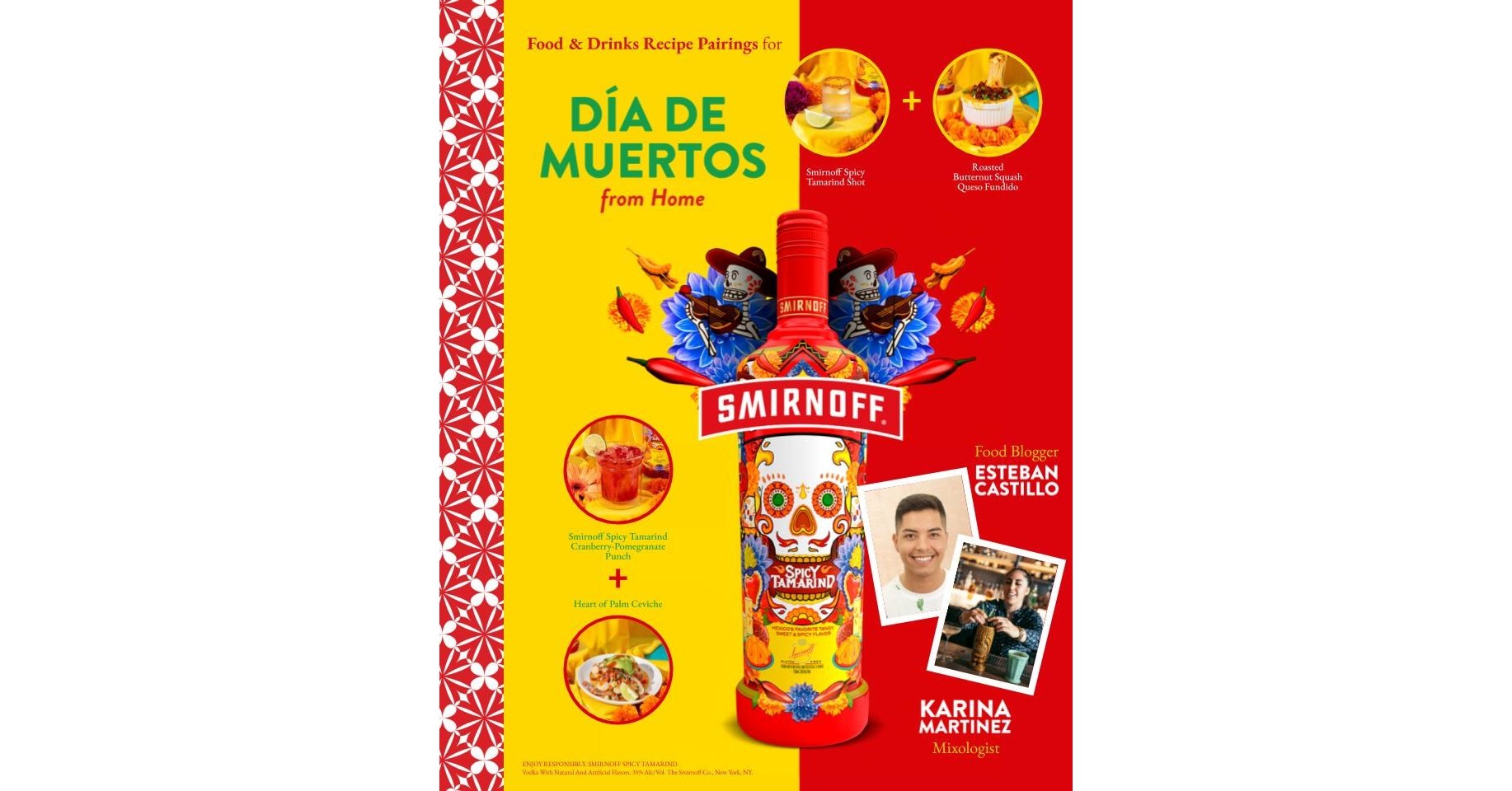 Orgullosamente Dulce Descaradamente Picante Smirnoff Ofrece Un Trago De Sabor Autentico Expandiendo Su Sabor De Tamarindo Picante A Mas Mercados En Estados Unidos