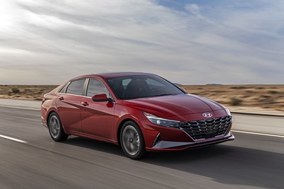 Hyundai Announces Pricing for New Feature-Rich 2021 Elantra Lineup - 2021 Elantra Limited shown here
