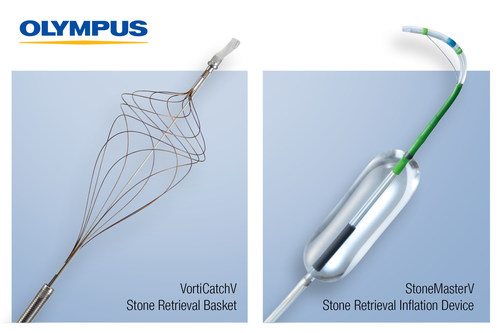 Olympus announces the launch of two new ERCP stone management devices, StoneMasterV and VorticCatchV.