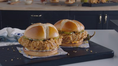 The new Church’s Chicken Sandwich, a culmination of 70 years of Down Home Flavor and fried chicken expertise.