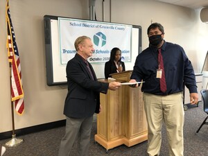 National Dropout Prevention Center Awards Nation's First Trauma-Skilled School Certification to South Carolina Alternative Program