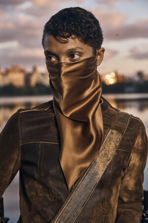 Womenswear Designer KES NYC Supports Local Community with 100% Silk Sustainable Face Masks