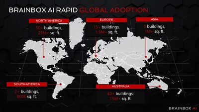 BrainBox AI Rapid Global Adoption (CNW Group/BrainBox AI)