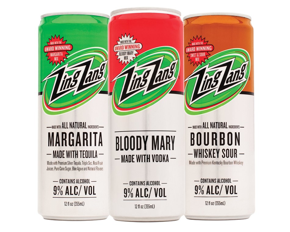 Zing Zang Expands from Cocktail Mixes into Beverage Alcohol with