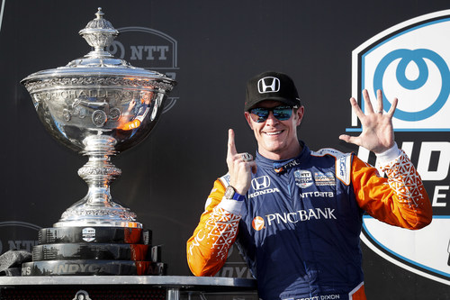 Scott Dixon scored his sixth INDYCAR Drivers' Championship Sunday at the season-ending Firestone Grand Prix of St. Petersburg, while Honda claimed its third consecutive Manufacturers' Title.