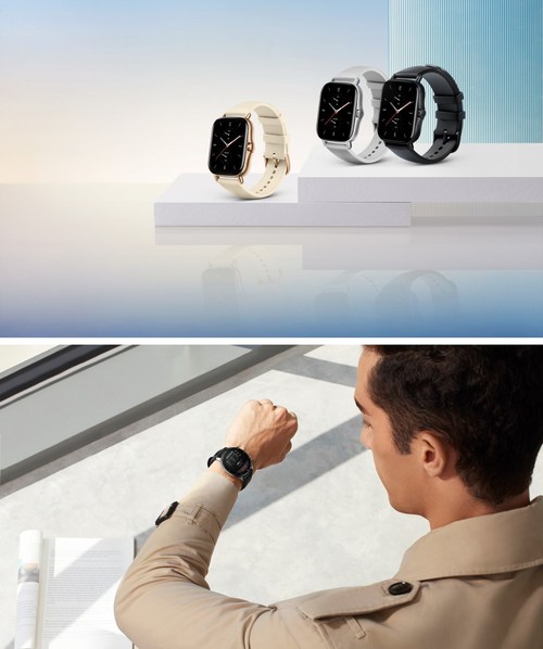 Relógios inteligentes Amazfit GTR 2 e Amazfit GTS 2 clássicos e modernos com uma ampla variedade de recursos de saúde para estilos de vida ativos