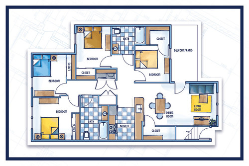 Whispering Creek Apartment Floor Plan | APARTMENTS IN COLUMBUS OHIO FOR RENT