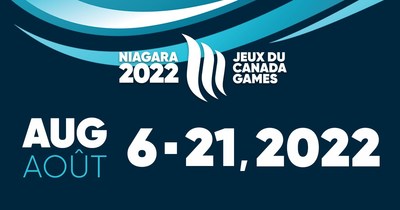 La 28e dition des Jeux du Canada aura lieu dans la rgion de Niagara du samedi 6 aot au dimanche 21 aot 2022. (Groupe CNW/Conseil des Jeux du Canada)
