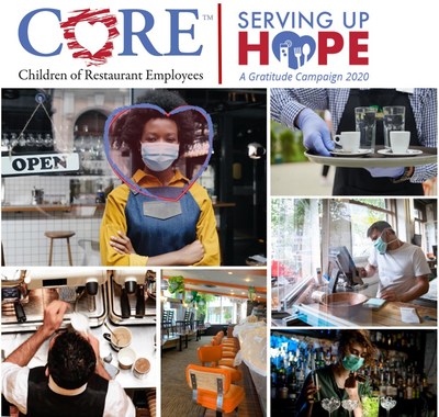 A gratitude campaign, Serving Up Hope is taking place during National Food & Beverage Employee week (November 9 - 15, 2020).