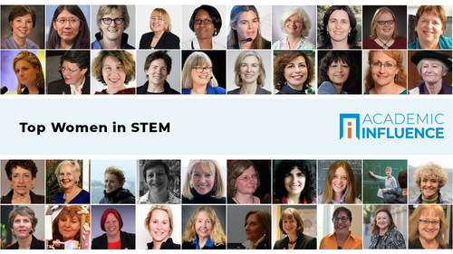 These women lead the world in science, technology, engineering, and mathematics. Learn more about them at AcademicInfluence.com…