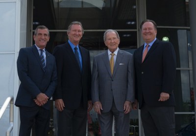 (from left to right) Steve Haas, Jeff Haas, Fred Haas, Mark Haas