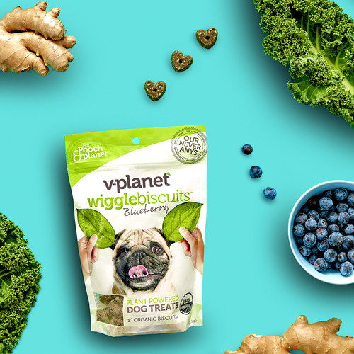 V-planet introduces its plant-powered wiggle biscuit dog treats and breathbones chews in 11 international markets.