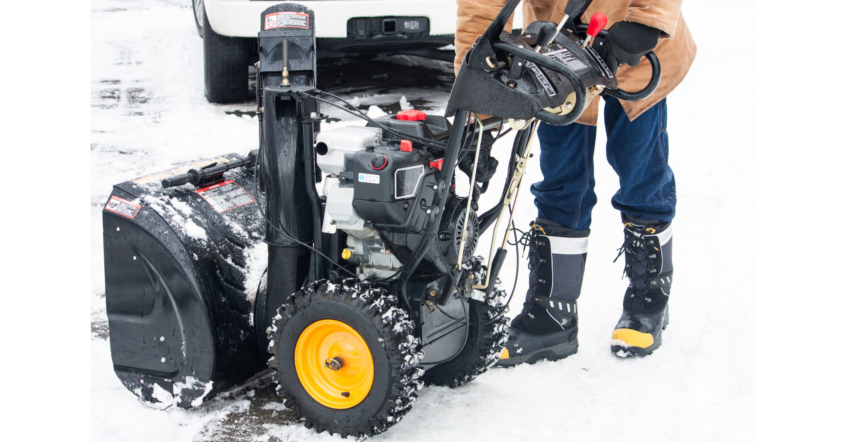 Stand on Snowblower Expo