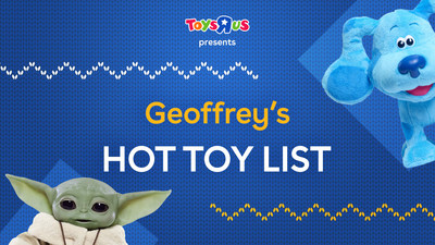 Toys"R"Us relaunches its Hot Toy List for 2020.