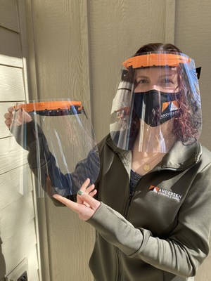 Andersen Corporation has donated more than 35,000 face shields to states across the country, helping poll workers stay safe and healthy during the upcoming election.