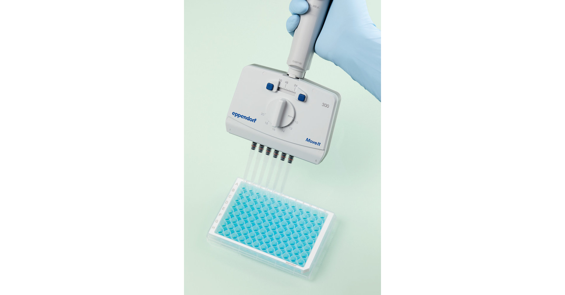Eppendorf Introduces Move It® Adjustable Spacing Pipettes