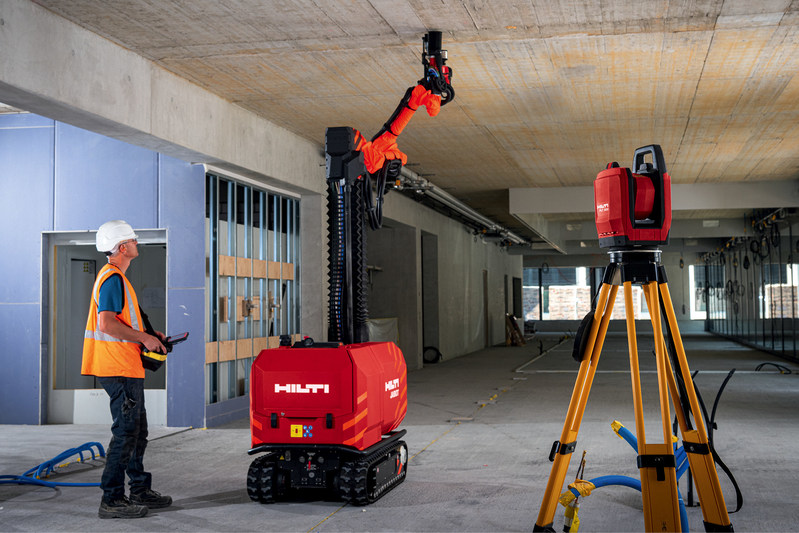 Hilti Unveils BIMEnabled Construction Jobsite Robot