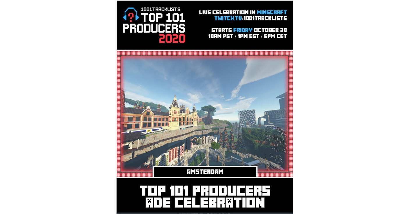 1001tracklists Virtual Genesis Beauz Partner To Bring Fans The Annual Top 101 Producers Dj Award Ceremony On Minecraft 1001tracklists just put out its top 101 producers list and it's stacked full of talent: 1001tracklists virtual genesis beauz partner to bring fans the annual top 101 producers dj award ceremony on minecraft