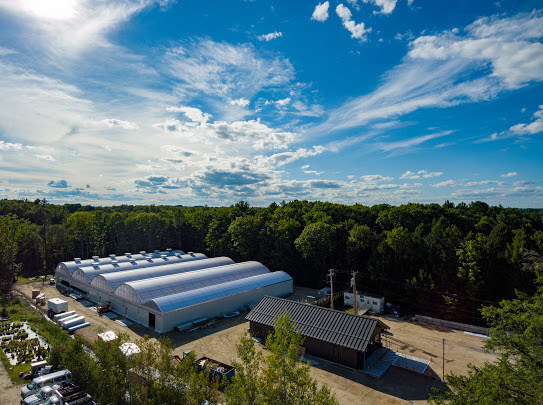 The Sweet Dirt Medicinals storefront is situated on Route 236 in Eliot, Maine, adjacent to the 32.8K sq ft cannabis greenhouse