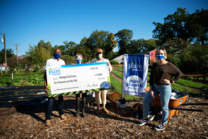 Pure Farmland™ Presents $10,000 To Raleigh City Farm As Part Of Its Pure Growth Project