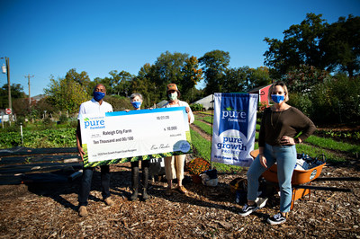 Raleigh non-profit receives grant to increase community access to locally grown produce. Credit: Diane McKinney Photography