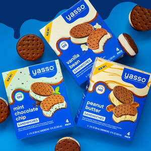 Yasso unveils New Frozen Greek Yogurt Sandwiches as Second Innovation of the year