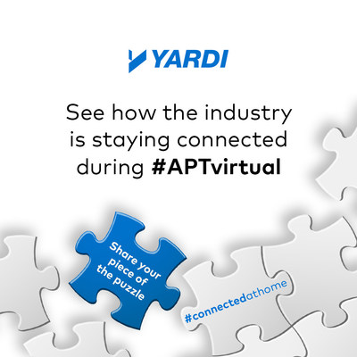 The apartment industry will connect online this year during APTvirtual, powered by NAA, from Nov. 2-6. Yardi® is proud to participate as a sponsor, exhibitor and presenter.
