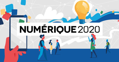 Visuel de l'événement Numérique 2020 (Groupe CNW/Université TÉLUQ)