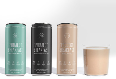 Project Breakfast: Morning Chocolate, Vanilla Chai, Green Tea Matcha