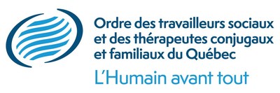 Logo : Ordre des travailleurs sociaux et des thrapeutes conjugaux et familiaux du Qubec (Groupe CNW/Ordre des travailleurs sociaux et des thrapeutes conjugaux et familiaux du Qubec)