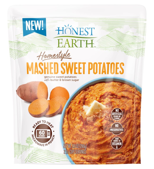 Sweet and Simple! New Honest Earth™ Mashed Sweet Potatoes by Idahoan® Offer a Fall Favorite in Just 60 Seconds - PRNewswire