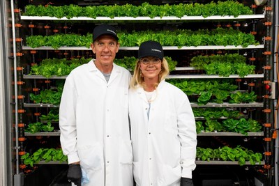 Our Calgary customers Marc Schulz and Joy Peacock attended our Farm School in July, where they learned how to operate a CubicFarms system safely and efficiently once it is fully installed at their site (CNW Group/CubicFarm Systems Corp.)