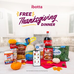Ibotta Joins Walmart, Coca-Cola, Campbell's, Butterball and More to Give Away Millions of Free Thanksgiving Meals