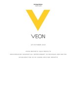 VEON REPORTS 3Q20 RESULTS