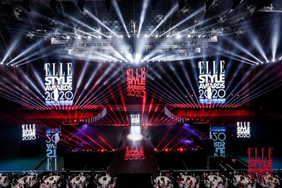 The glorious moment of ELLE's 75th anniversary (PRNewsfoto/ELLE China)