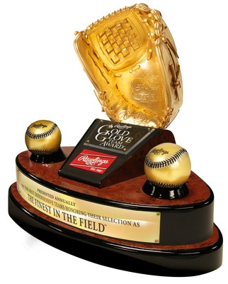 Rawlings 2018 Gold Glove Award Trophy