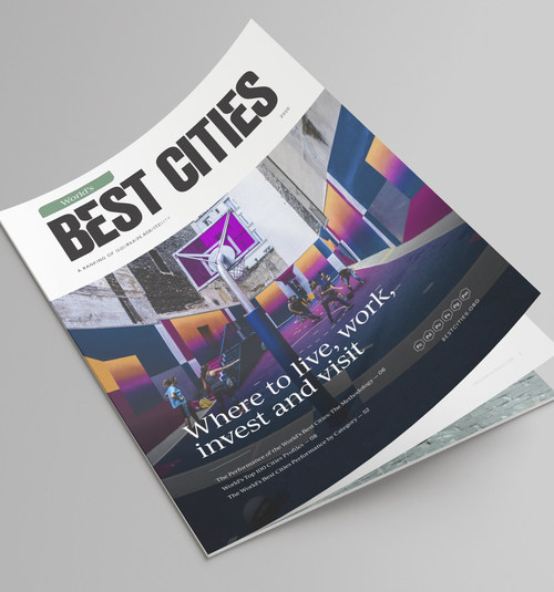 El Informe de las Mejores Ciudades del Mundo 2021, creado por Resonance Consultancy, es la edición más reciente del ranking de ciudades más completo del planeta. (CNW Group/Resonance Consultancy Ltd.)