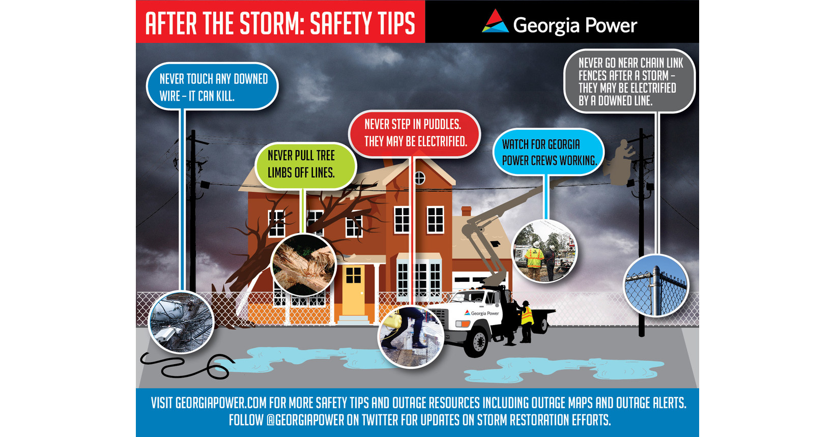 1:30 p.m. Update: Power to more than 280,000 Georgia Power customers ...