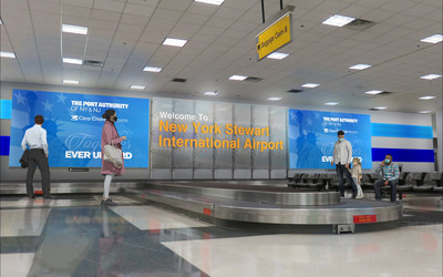 Rendering of New York Stewart International Airport (SWF)